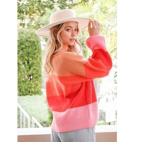 Cupcakes & Cashmere MultiColour Crewneck Sweater - Picture 9 of 9